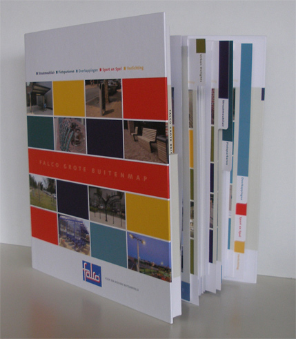 36 brochures in map